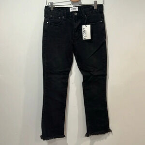 NWT EVIDNT Los Angeles Hermosa Denim Black Jeans -  Size 25